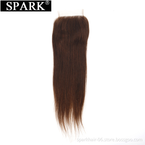 SPARK Brazilian Hair Straight Bundles 10A Grade 100% Unprocessed Virgin Straight Human Hair 3 Bundles Weave Extensions #4